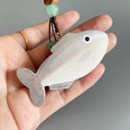 Hand Carved Wooden Fish Keychain, Minimalist Fish Bag Charm, Cute Ocean Animal Keyring, Small Wood Fish Pendant, Nature Inspired Gift