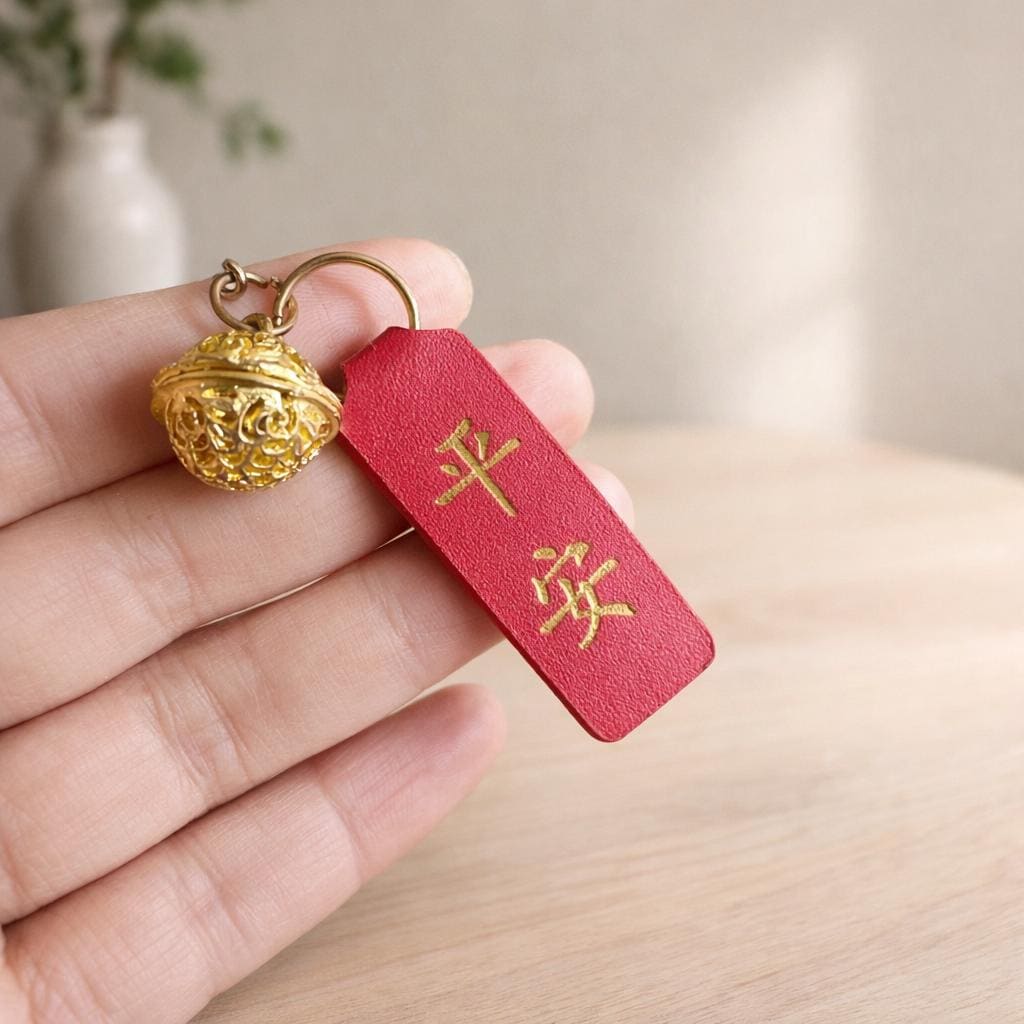Japanese Hand Carved Lucky Cat Car Hanging Ornament, Wooden Rearview Mirror Charm, Feng Shui Car Charm, Cute Maneki Neko Car Decoration