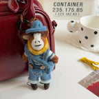 Japanese Style Handmade Wool Felt Pony Bag Charm, Cute Little Horse Keychain, Animal Hanging Ornament, Backpack Charm, Lucky Gift