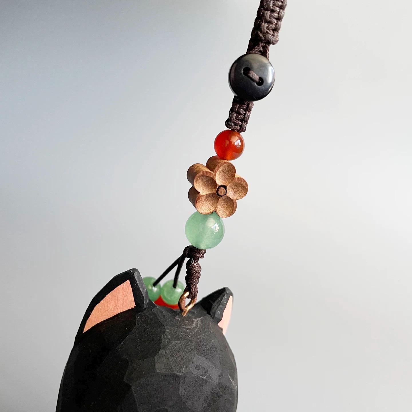 Hand Carved Wooden Doberman Keychain, Cute Dog Bag Charm, Lucky Puppy Pendant, Backpack Charm, Car Mirror Ornament Gift